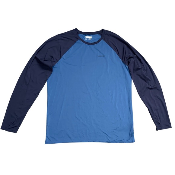 Marmot Other - Marmot Men's Midweight Raglan Colorblock Long Sleeve Shirt Size XXL